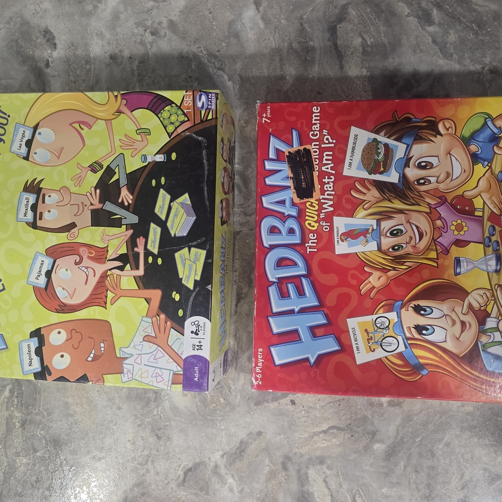 Hedbanz Adult And Children Versions